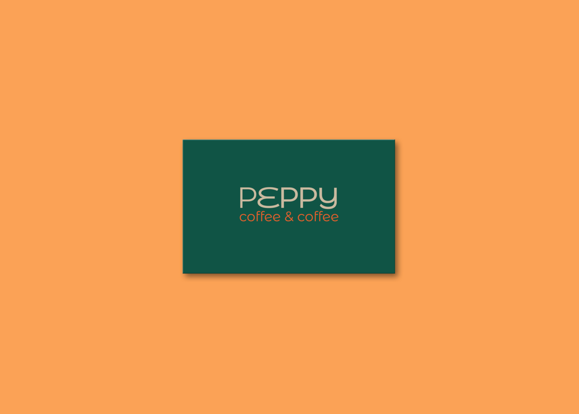 peppy business card design by meis agency in toronto